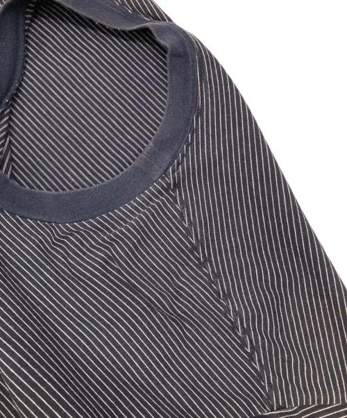 The Ennoy Professional（ザ エンノイ プロフェッショナル）The Ennoy Professional (ザ エンノイ プロフェッショナル) ボーダーTシャツ ネイビー サイズ:XLの古着・服飾アイテム