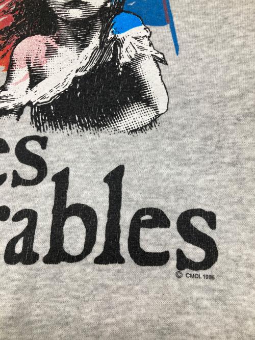 Hanes（ヘインズ）Hanes (ヘインズ) ［古着］プリントスウェット グレー サイズ:XLの古着・服飾アイテム