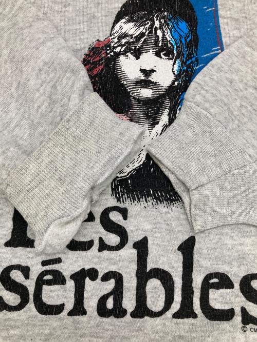 Hanes（ヘインズ）Hanes (ヘインズ) ［古着］プリントスウェット グレー サイズ:XLの古着・服飾アイテム