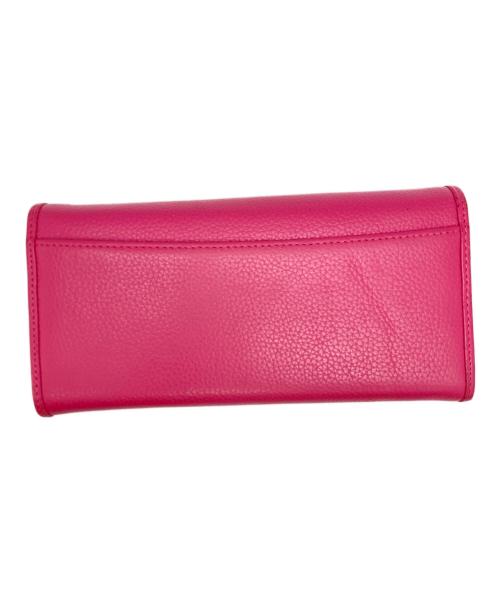 Hashibami（ハシバミ）Hashibami (ハシバミ) ストーン 長財布 ピンクの古着・服飾アイテム