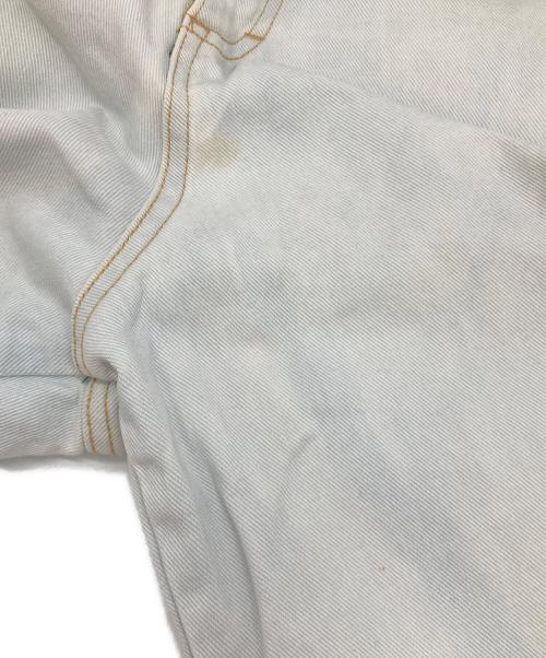 KARL KANI（カールカナイ）KARL KANI (カールカナイ) ［古着］ブリーチバギーデニムパンツ インディゴ×ホワイト サイズ:38の古着・服飾アイテム