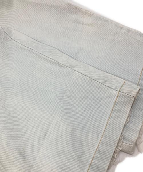 KARL KANI（カールカナイ）KARL KANI (カールカナイ) ［古着］ブリーチバギーデニムパンツ インディゴ×ホワイト サイズ:38の古着・服飾アイテム