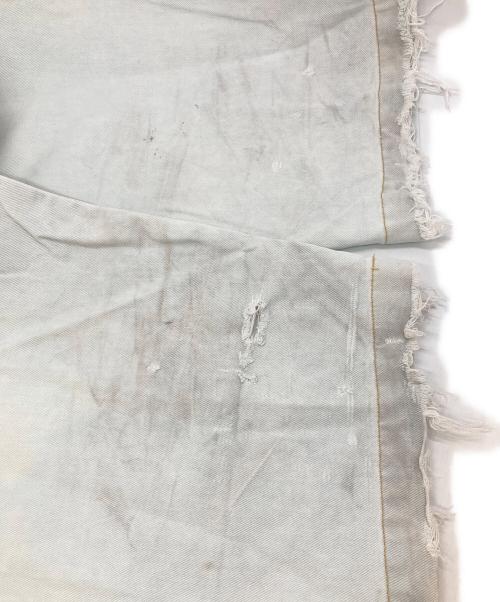 KARL KANI（カールカナイ）KARL KANI (カールカナイ) ［古着］ブリーチバギーデニムパンツ インディゴ×ホワイト サイズ:38の古着・服飾アイテム