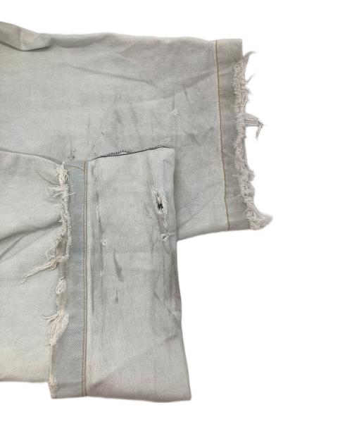 KARL KANI（カールカナイ）KARL KANI (カールカナイ) ［古着］ブリーチバギーデニムパンツ インディゴ×ホワイト サイズ:38の古着・服飾アイテム