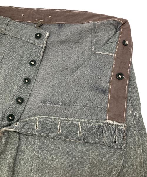 スイス軍（スイスアーミー）スイス軍 (スイスアーミー) ［古着］グリーンデニムワークパンツ グリーン サイズ:不明の古着・服飾アイテム