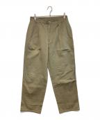 POLO RALPH LAURENポロ・ラルフローレン）の古着「［古着］タックチノパンツ」｜オリーブ