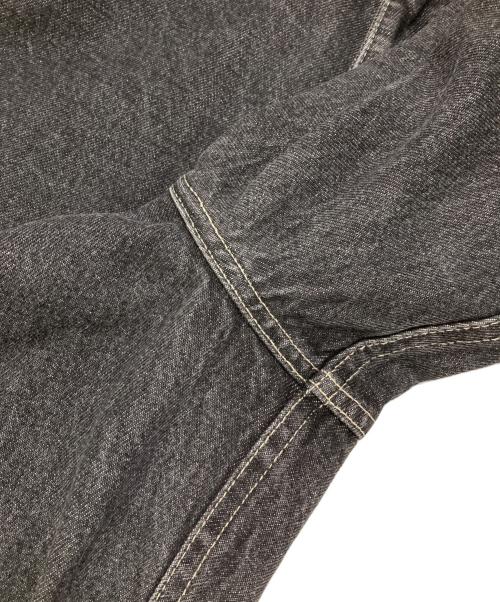 pellepelle（ペレペレ）pellepelle (ペレペレ) ［古着］バギーデニムパンツ ブラック サイズ:44の古着・服飾アイテム