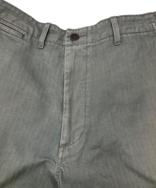 BEAMS PLUS（ビームスプラス）BEAMS PLUS (ビームスプラス) MIL Trousers Herringbone オリーブ サイズ:Lの古着・服飾アイテム