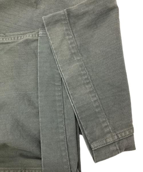 BEAMS PLUS（ビームスプラス）BEAMS PLUS (ビームスプラス) MIL Trousers Herringbone オリーブ サイズ:Lの古着・服飾アイテム