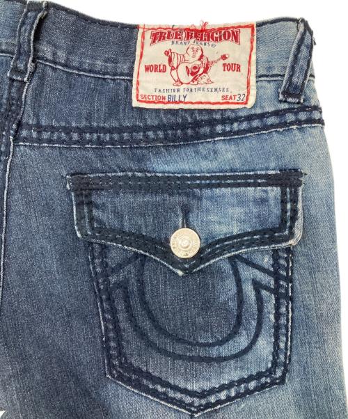 TRUE RELIGION（トゥルー レリジョン）TRUE RELIGION (トゥルー レリジョン) ［古着］BILLY デニムパンツ インディゴ サイズ:32の古着・服飾アイテム