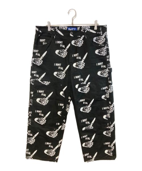 BoTT（ボット）BoTT (ボット) Dial Work Pants ブラック×ホワイト サイズ:36の古着・服飾アイテム