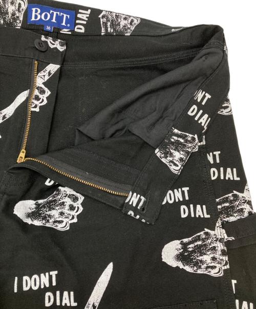 BoTT（ボット）BoTT (ボット) Dial Work Pants ブラック×ホワイト サイズ:36の古着・服飾アイテム
