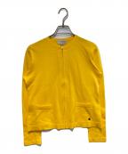 MACKINTOSHマッキントッシュ）の古着「ジップカーディガン」｜イエロー