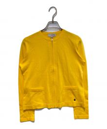 MACKINTOSH（マッキントッシュ）の古着「ジップカーディガン」｜イエロー