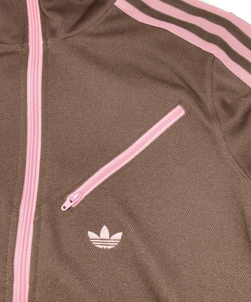 adidas（アディダス）adidas (アディダス) アディカラー 70s モントリオール トラックトップ ピンク×ブラウン サイズ:Lの古着・服飾アイテム