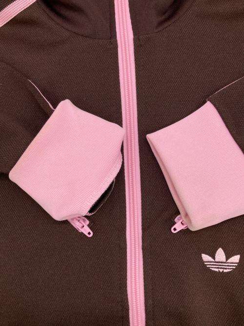 adidas（アディダス）adidas (アディダス) アディカラー 70s モントリオール トラックトップ ピンク×ブラウン サイズ:Lの古着・服飾アイテム