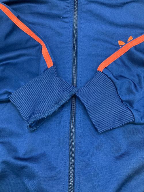 adidas（アディダス）adidas (アディダス) トラックジャケット オレンジ×ネイビー サイズ:XSの古着・服飾アイテム