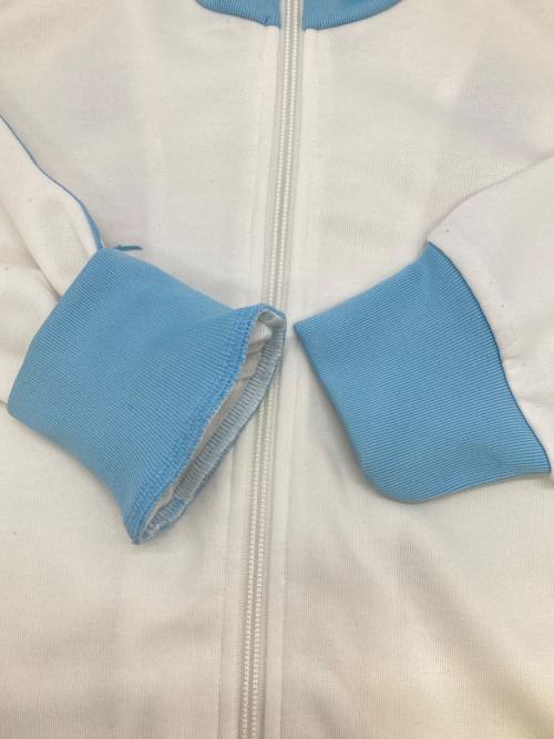 adidas（アディダス）adidas (アディダス) トラックジャケット ブルー×ホワイト サイズ:Lの古着・服飾アイテム