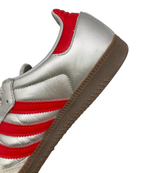 adidas（アディダス）adidas (アディダス) Samba Shibuya レッド×シルバー サイズ:UK6 1/2の古着・服飾アイテム