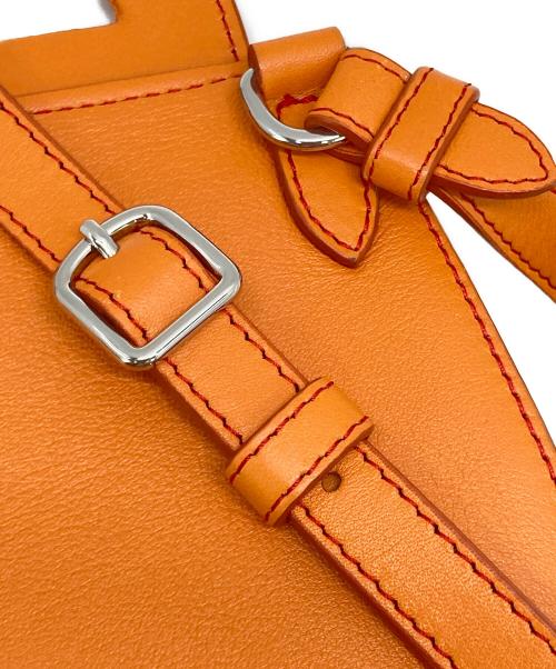 J&M DAVIDSON（ジェイ＆エム デヴィッドソン）J&M DAVIDSON (ジェイ＆エム デヴィッドソン) 2WAYショルダーバッグ オレンジの古着・服飾アイテム