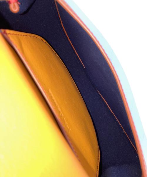 J&M DAVIDSON（ジェイ＆エム デヴィッドソン）J&M DAVIDSON (ジェイ＆エム デヴィッドソン) 2WAYショルダーバッグ オレンジの古着・服飾アイテム