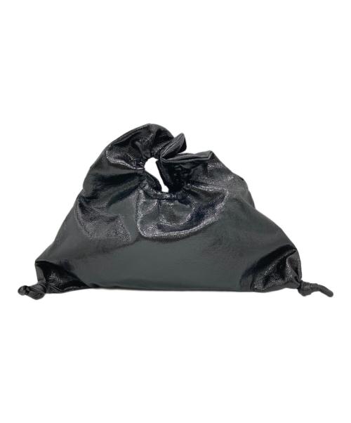 LUDLOW（ラドロー）LUDLOW (ラドロー) シュシュハンドバッグ ブラックの古着・服飾アイテム