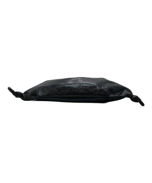 LUDLOW（ラドロー）LUDLOW (ラドロー) シュシュハンドバッグ ブラックの古着・服飾アイテム