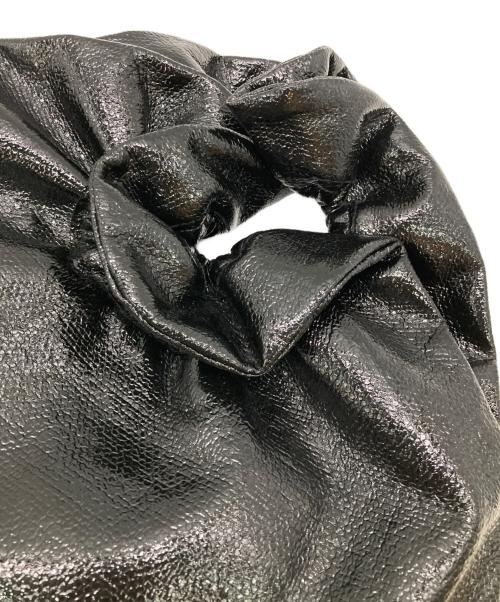 LUDLOW（ラドロー）LUDLOW (ラドロー) シュシュハンドバッグ ブラックの古着・服飾アイテム