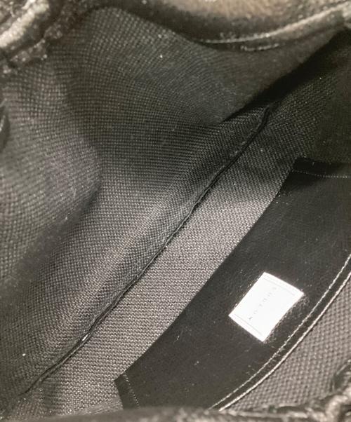 LUDLOW（ラドロー）LUDLOW (ラドロー) シュシュハンドバッグ ブラックの古着・服飾アイテム