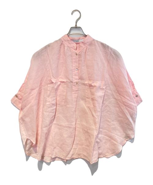 FRAMeWORK（フレームワーク）FRAMeWORK (フレームワーク) ダブルポケット オーバーシャツ ピンク サイズ:FREE 未使用品の古着・服飾アイテム