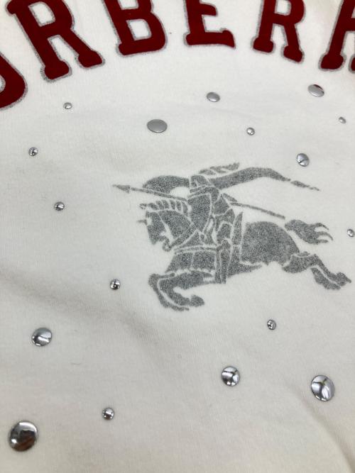 BURBERRY BLUE LABEL（バーバリー ブルー レーベル）BURBERRY BLUE LABEL (バーバリーロンドンブルーレーベル) ノースリーブカットソー ホワイト サイズ:36 未使用品の古着・服飾アイテム