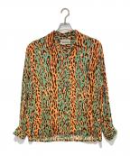 WACKO MARIAワコマリア）の古着「HAWAIIAN SHIRT L/S TYPE 2」｜グリーン×ブラウン