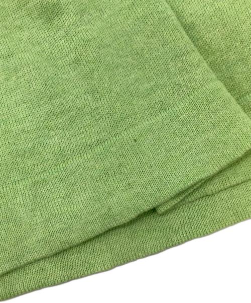 45R（フォーティファイブ・アール）45R (フォーティファイブ・アール) ギマニットフレアチュニック グリーンの古着・服飾アイテム