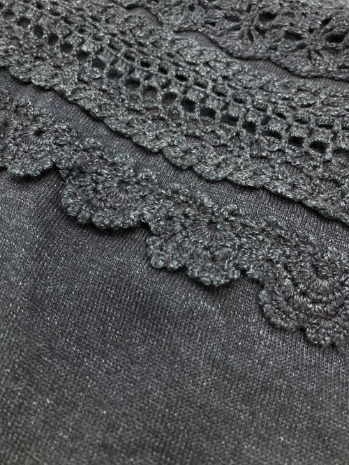 45R（フォーティファイブ・アール）45R (フォーティファイブ・アール) コットンニットベスト ネイビー サイズ:2の古着・服飾アイテム