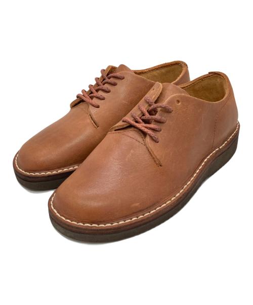KOTOKA（コトカ）KOTOKA (コトカ) 一枚革ダービーシューズ ブラウン サイズ:23の古着・服飾アイテム