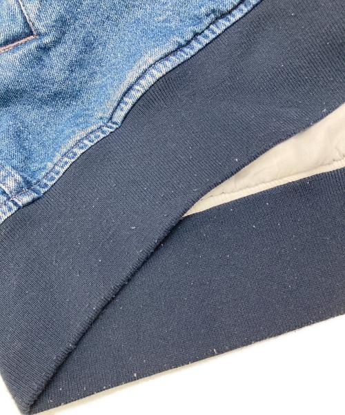 AVIREX（アヴィレックス）AVIREX (アヴィレックス) DENIM SIGNATUR LOGO PARKA インディゴ サイズ:XLの古着・服飾アイテム