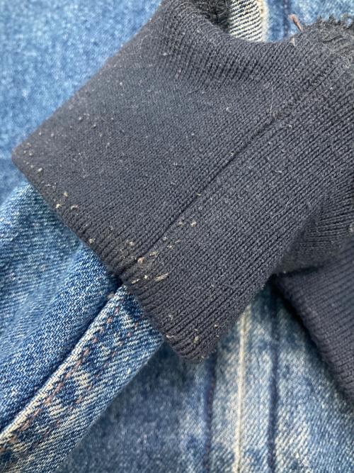 AVIREX（アヴィレックス）AVIREX (アヴィレックス) DENIM SIGNATUR LOGO PARKA インディゴ サイズ:XLの古着・服飾アイテム