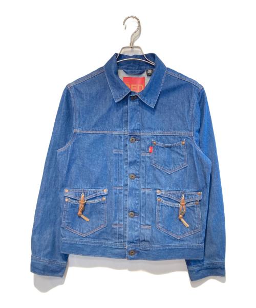 LEVI'S REDTAB（リーバイスレッドタブ）LEVI'S REDTAB (リーバイスレッドタブ) TYPE II TRUCKER JACKET インディゴ サイズ:Sの古着・服飾アイテム