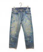 JOURNAL STANDARD TRISECTジャーナルスタンダード トライセクト）の古着「ペインターデニムパンツ」｜インディゴ