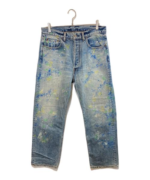 JOURNAL STANDARD TRISECT（ジャーナルスタンダード トライセクト）JOURNAL STANDARD TRISECT (ジャーナルスタンダード トライセクト) ペインターデニムパンツ インディゴ サイズ:Lの古着・服飾アイテム