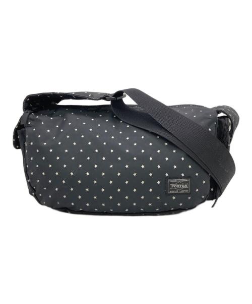 HEAD PORTER（ヘッドポーター）HEAD PORTER (ヘッドポーター) ブラックビューティーショルダーバッグ ブラックの古着・服飾アイテム