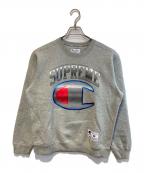 SUPREME×Championシュプリーム×チャンピオン）の古着「Champion Chrome Crewneck」｜グレー