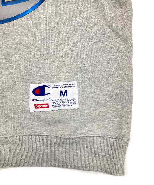 SUPREME（シュプリーム）SUPREME (シュプリーム) Champion (チャンピオン) Champion Chrome Crewneck グレー サイズ:Mの古着・服飾アイテム