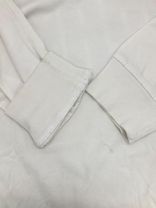 SUPREME（シュプリーム）SUPREME (シュプリーム) Trademark L/S Top ホワイト サイズ:Mの古着・服飾アイテム