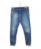 DIESELディーゼル）の古着「DUFF ジョグジーンズ」｜インディゴ