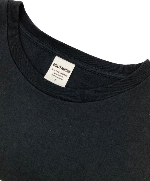 WACKO MARIA（ワコマリア）WACKO MARIA (ワコマリア) WASHED HEAVY WEIGHT CREW NECK T-SHIRT ブラック サイズ:Lの古着・服飾アイテム