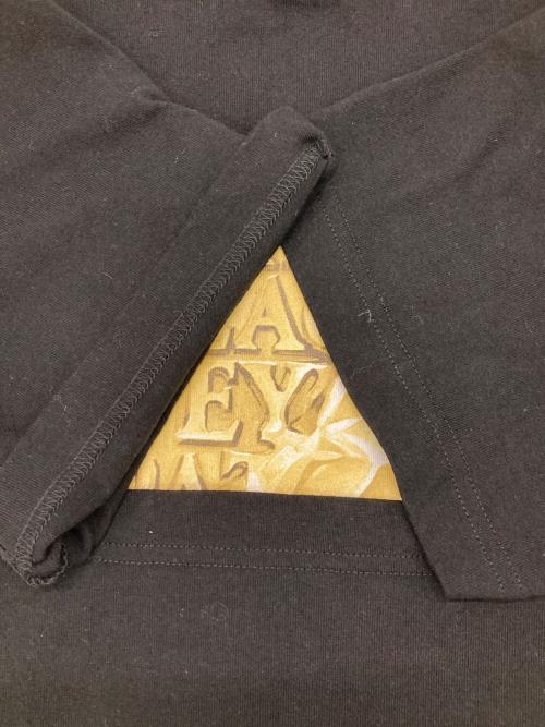 THE BLACK EYE PATCH（ブラックアイパッチ）THE BLACK EYE PATCH (ブラックアイパッチ) プリントカットソー ブラック サイズ:Mの古着・服飾アイテム