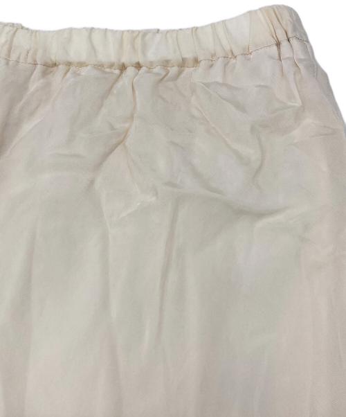 FRAMeWORK（フレームワーク）FRAMeWORK (フレームワーク) シルキーキュプラバイアススカート アイボリー サイズ:38の古着・服飾アイテム