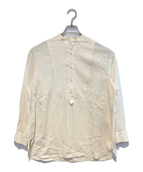 BEAUTY&YOUTH（ビューティーアンドユース）BEAUTY&YOUTH (ビューティーアンドユース) ビブヨーク バンドカラー シャツ アイボリー サイズ:FREEの古着・服飾アイテム