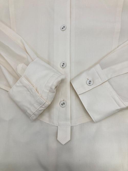 BEAUTY&YOUTH（ビューティーアンドユース）BEAUTY&YOUTH (ビューティーアンドユース) ビブヨーク バンドカラー シャツ アイボリー サイズ:FREEの古着・服飾アイテム